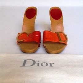 christian dior sabots scarpe open toe vintage|CHRISTIAN DIOR open toe heels, retro vintage look, rare pair.